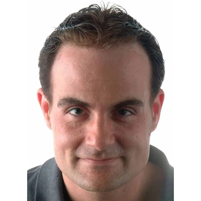 Great Monofilament Wavy Short Men Toupees