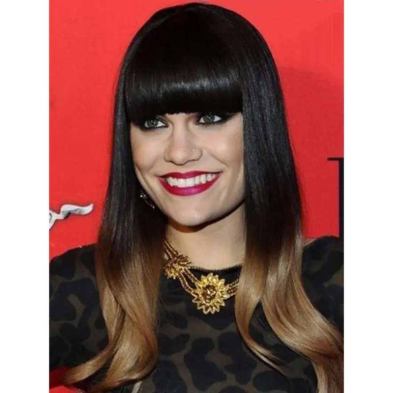 Hairstyles Black Monofilament Long Jessie J Wigs