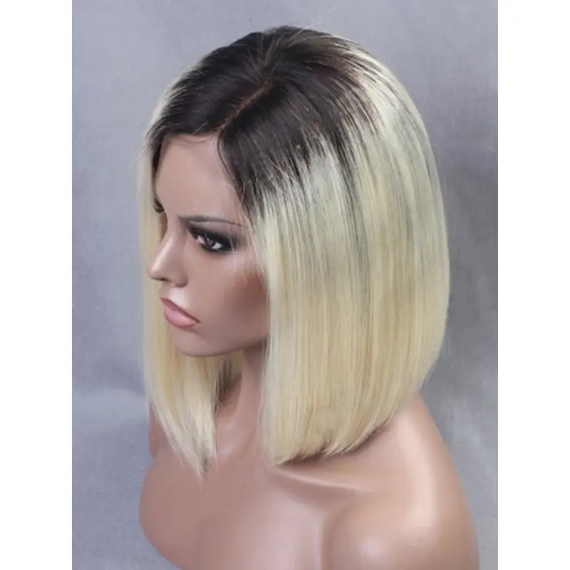 Inspired Ombre Bob Full Lace Human Hair Wig