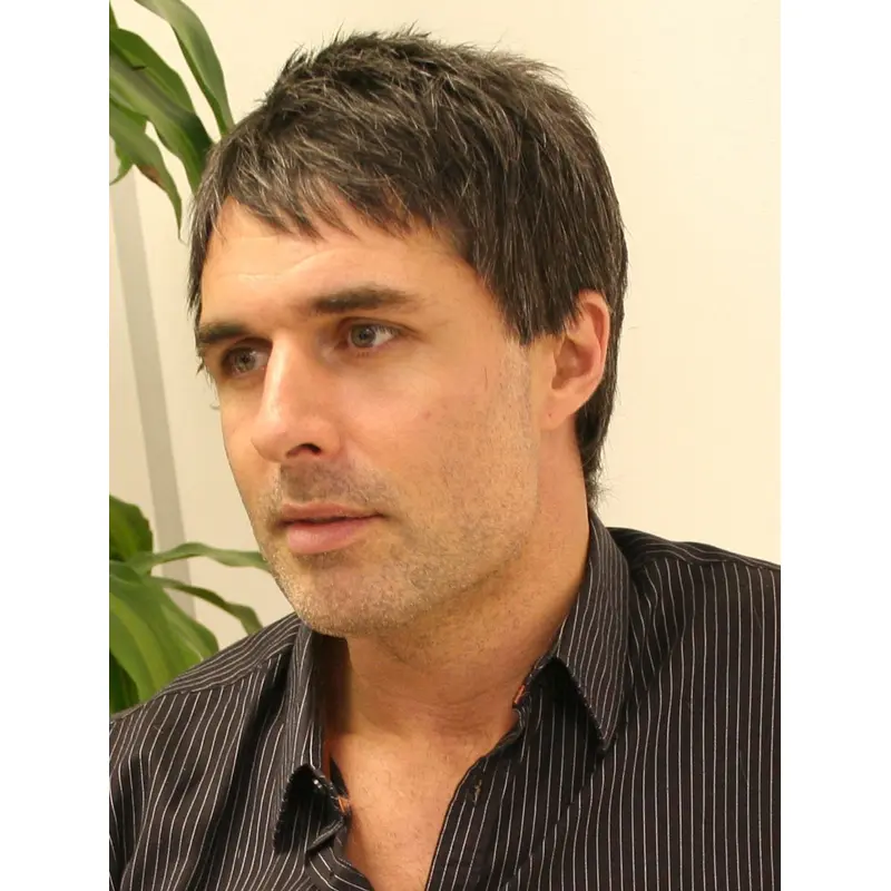 Monofilament Synthetic 4" Grey Straight Cropped Fabulous Men Wigs