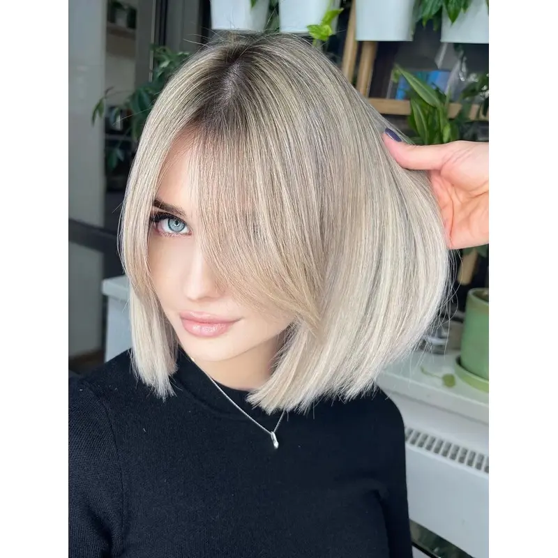 Wigs For Sale Straight Bobs Wigs Lace Front Synthetic Wigs