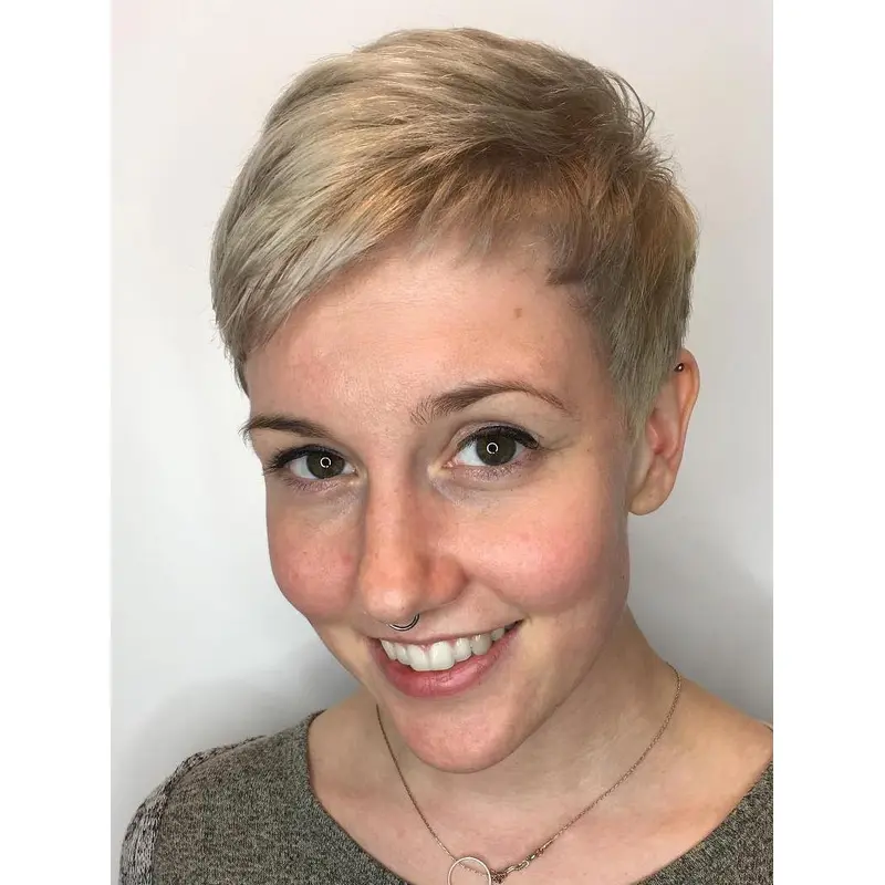 Short Style Wigs Monofilament 4" Boycuts Wigs