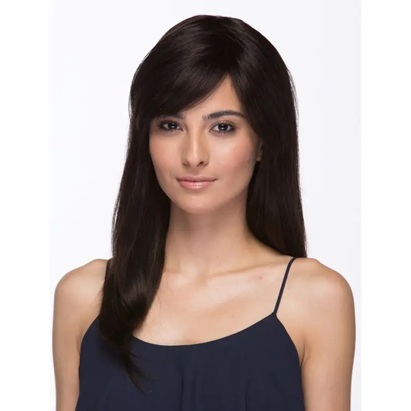 Style Brown Straight Long Human Hair Wigs