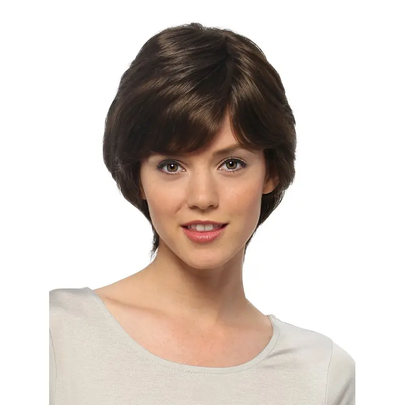 New Design Straight Black Layered Fashional Wigs