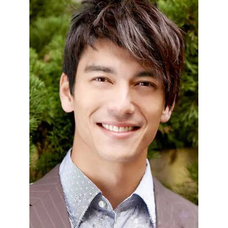 IncLace Frontible Auburn Straight Cropped Men Wigs