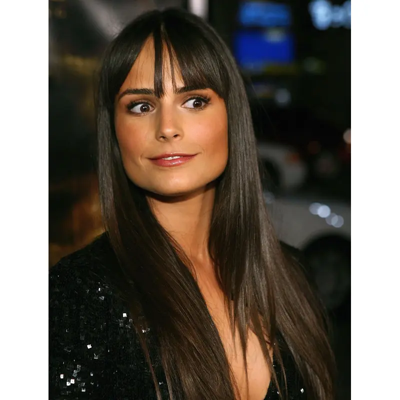 Long Straight Celebrity Wigs With Bangs