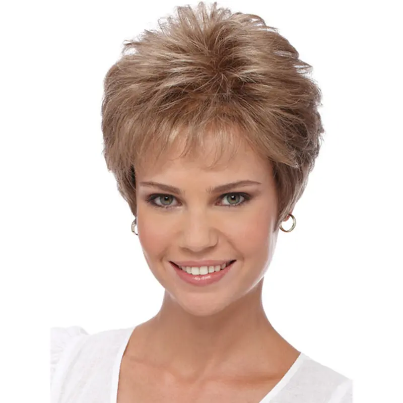 Boycuts Wavy Synthetic Comfortable Short Wigs