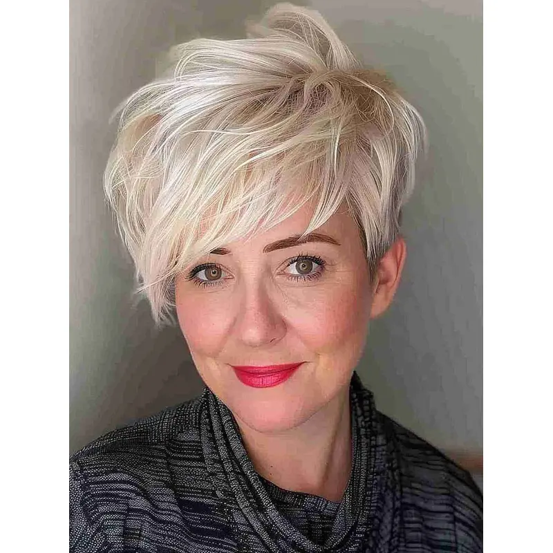 Short Wigs For Women 6" With Bangs Wigs