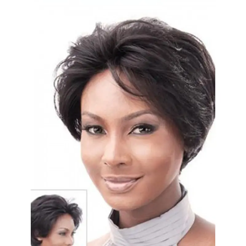 Durable Auburn LayeLace Front Straight Short Wigs
