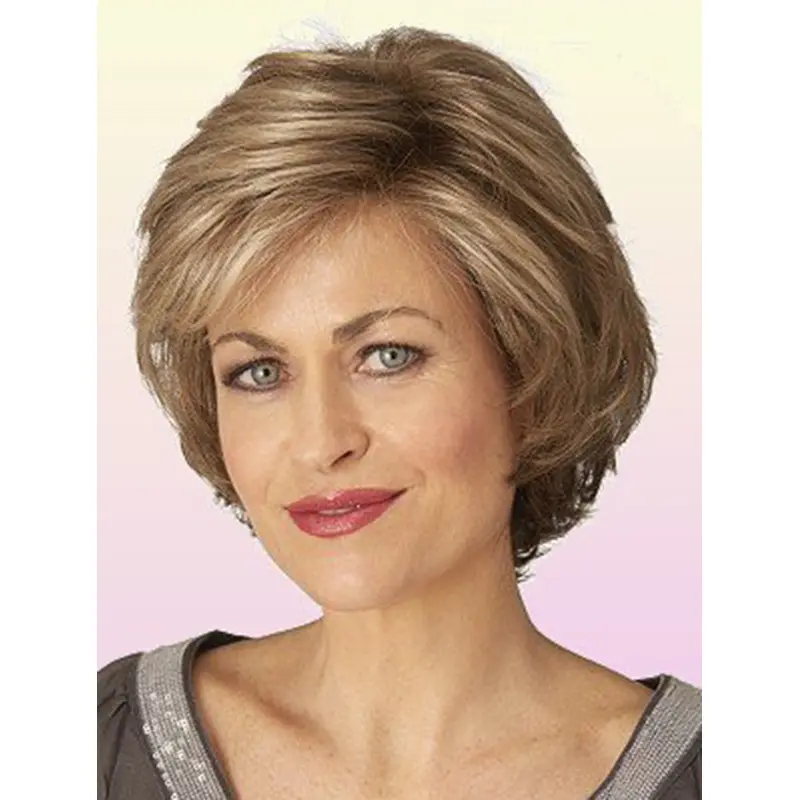 Elegant Lace Front Wavy Chin Length Classic Wigs