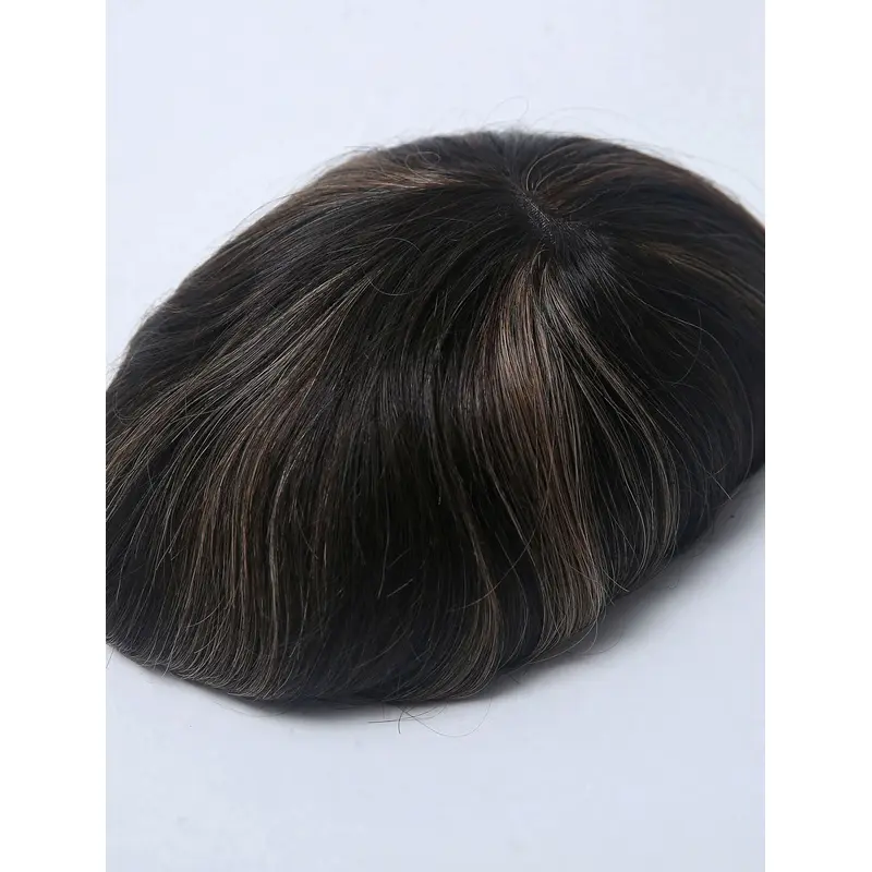 Mono Base 100% Human Hair Man Toupees