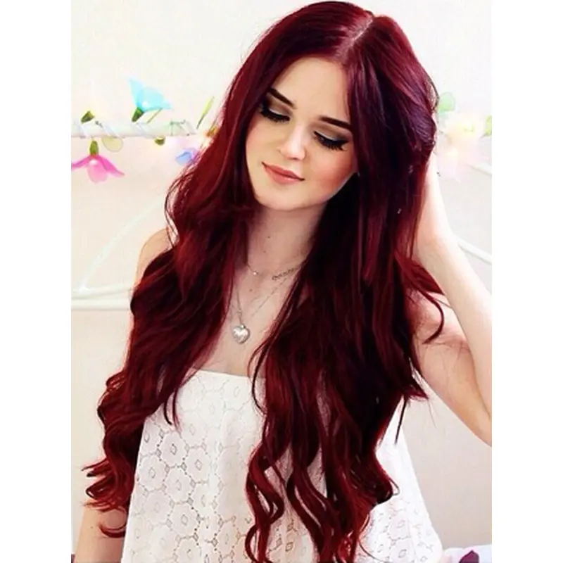 Charming Wavy Lace Front Human Wigs