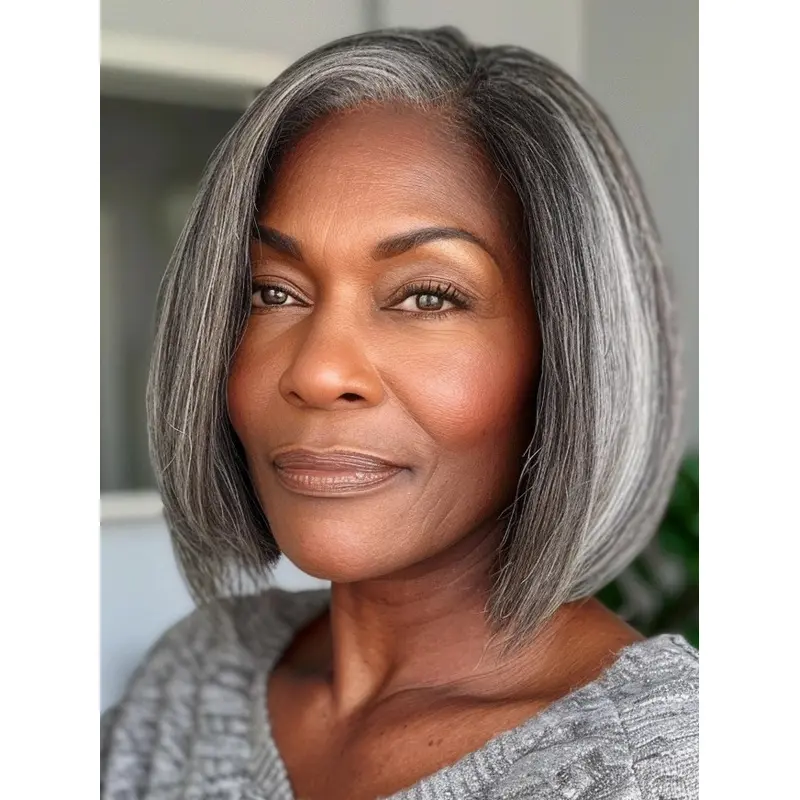 African Wig Styles 10" Bobs Straight Wigs