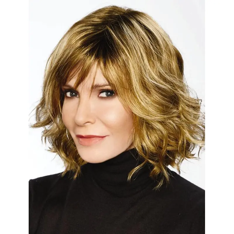 Capless Blonde 10" Wavy Synthetic Jaclyn Smith Wigs