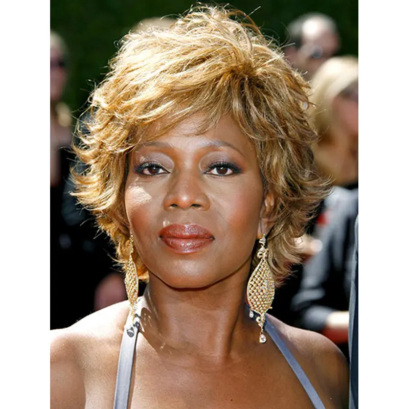 Layered Wavy 10" Lace Front Alfre Woodard Wigs