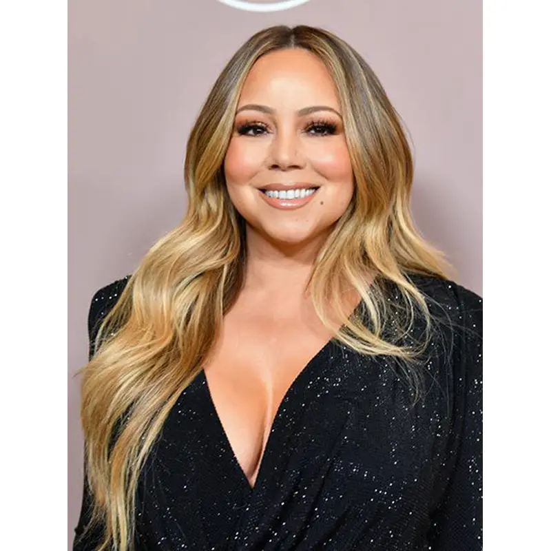 22" Lace Front Long Ombre/2 Tone Without Bangs Christina Aguilera Wigs