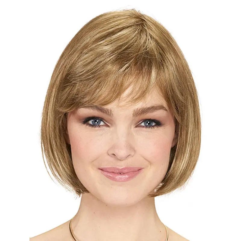 Monofilament Synthetic Chin Length 10" Wigs Bob Style