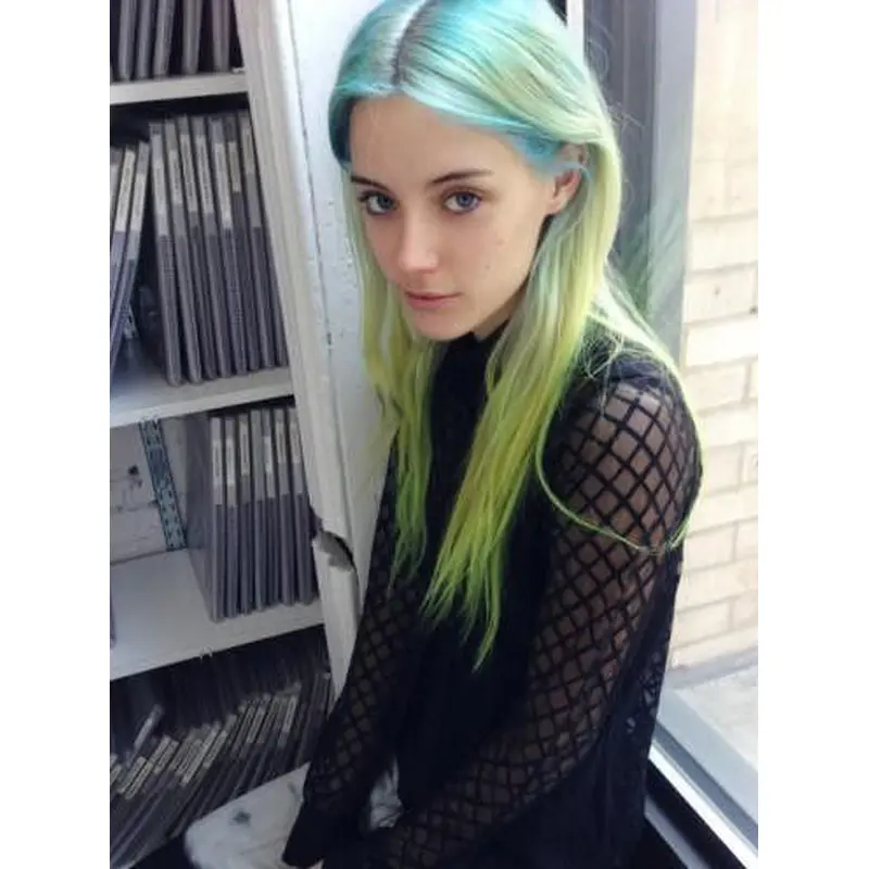 20" Straight Long Full Lace Two Tone Wigs