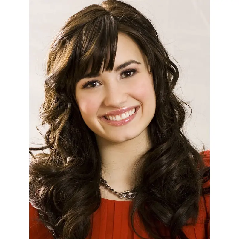 Curly Brown Demi Lovato Wigs