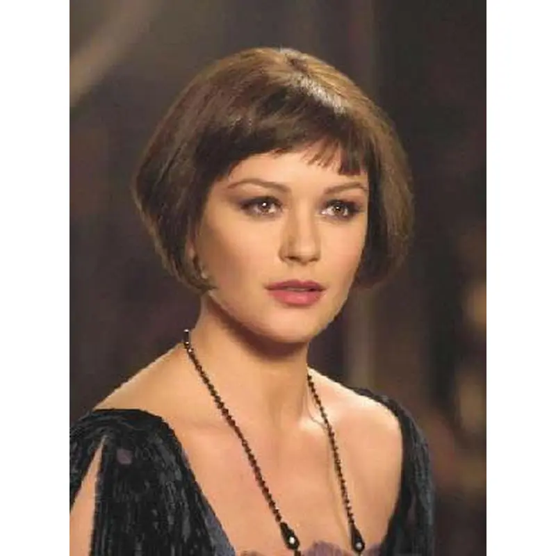 New Lace Front Straight Short Celebrity Wigs