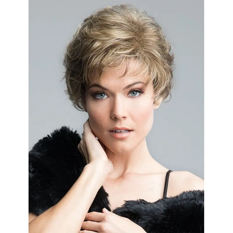 Curly Blonde Short 8" Gorgeous Classic Wigs