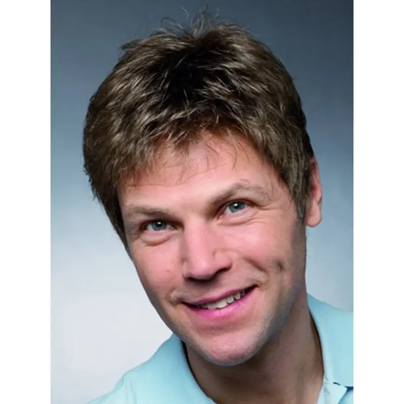 Brown Straight Remy Human Hair Fashionable Men Wigs