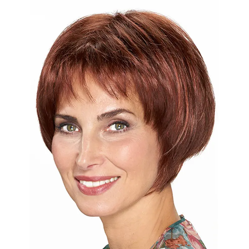 Monofilament Synthetic Chin Length 10" Bob Wigs