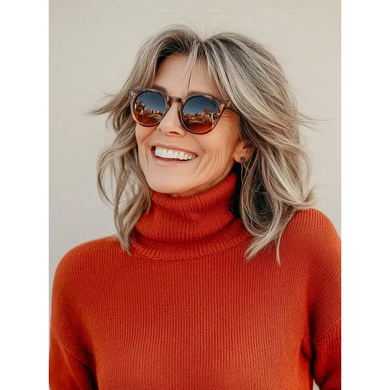 Short Grey Wigs For Older Ladies Straight Layered 14" Lace Front Remy Human Hair Wigs