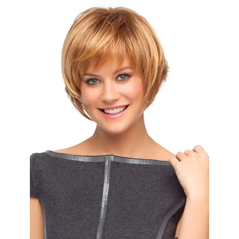 High Quality Auburn Straight Short Bob Wigs