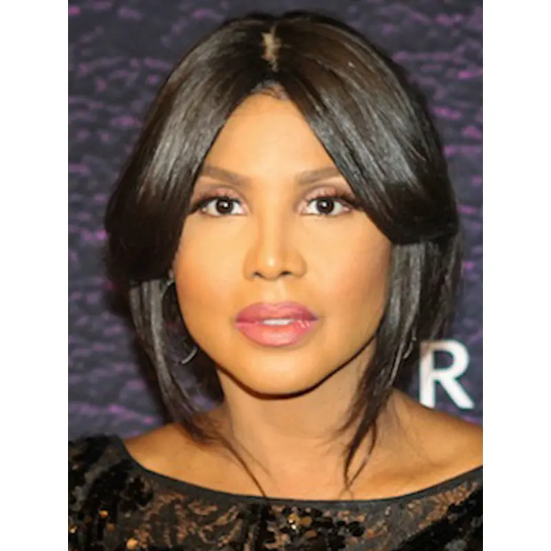 Bobs Black 10" Straight Toni Braxton Wigs