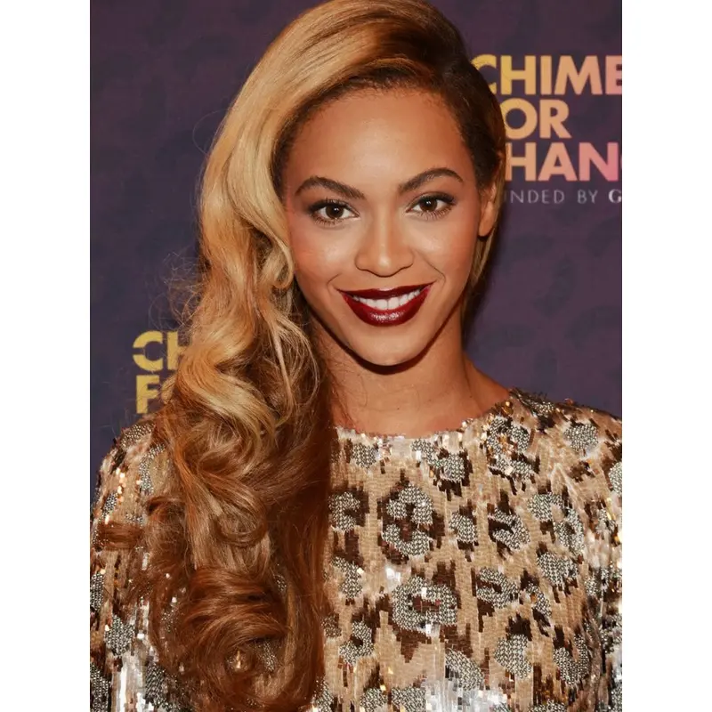 20" Blonde Long Wavy Full Lace Wigs Ombre Wigs