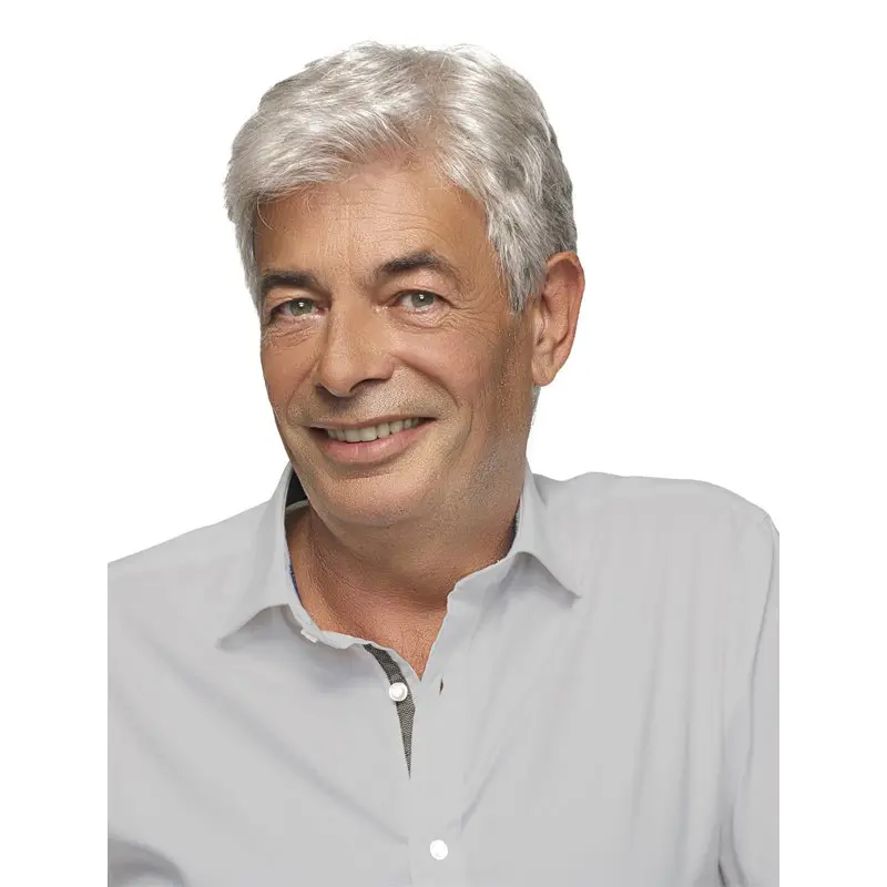 So Great White Short Straight Grey Beautiful Men Wigs