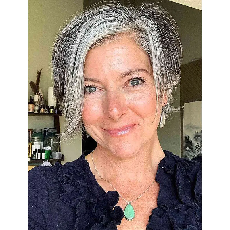 Wigs Short Hair Straight Beautiful Wigs Synthetic Lace Front Wigs