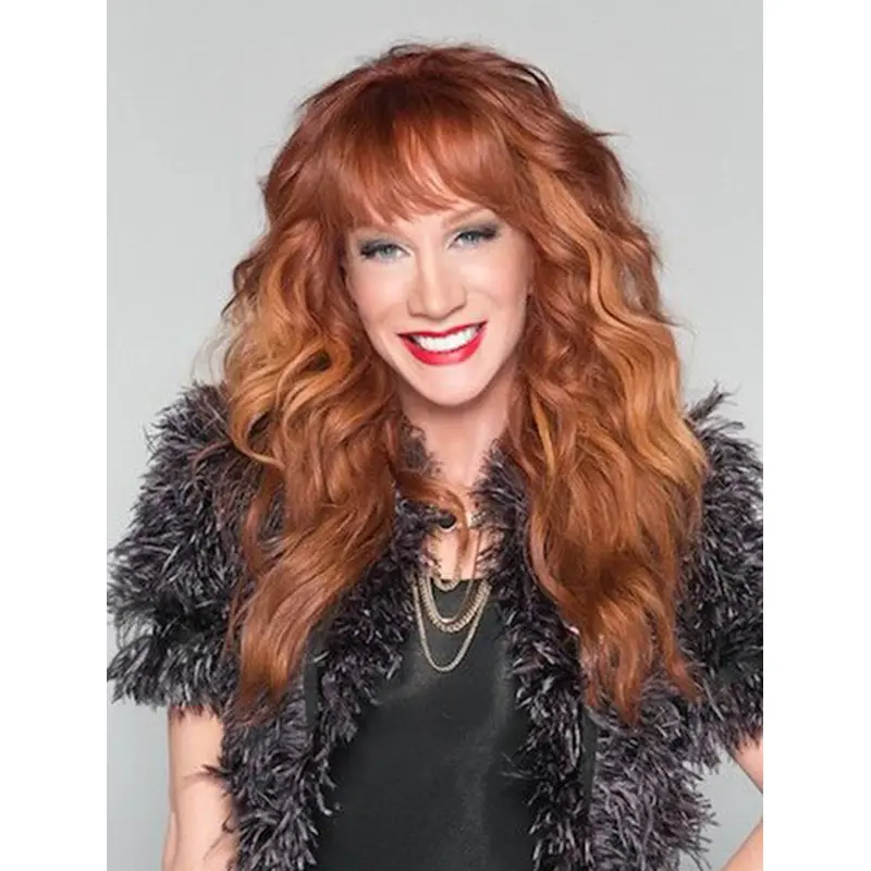 20" Capless Long Synthetic Curly Kathy Griffin Wigs