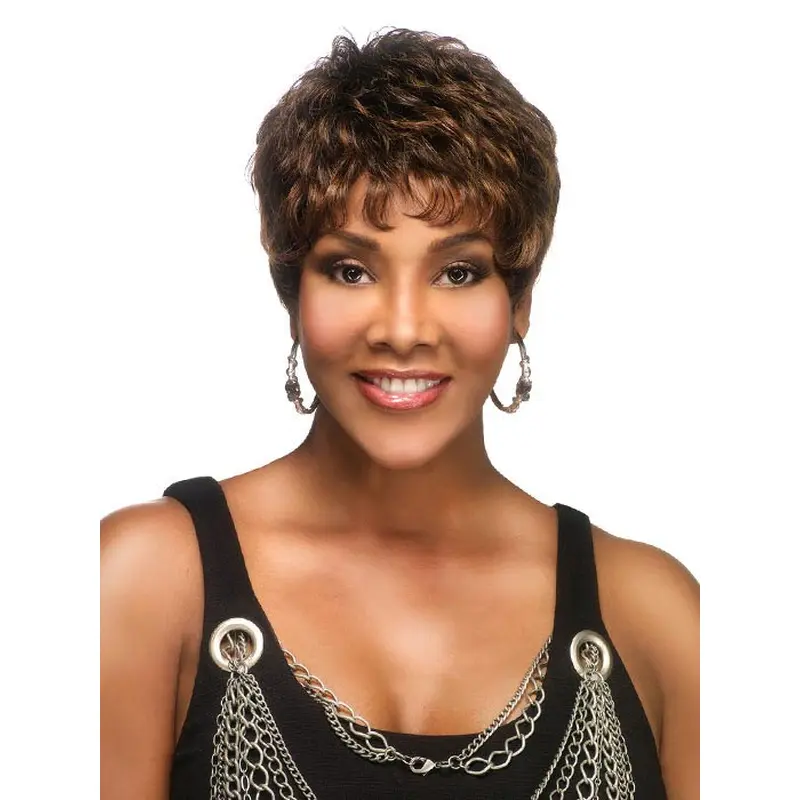 Great Layered Wavy Short Wigs