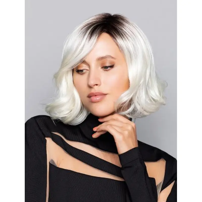 12" Monofilament Bobs Synthetic Womens Wigs