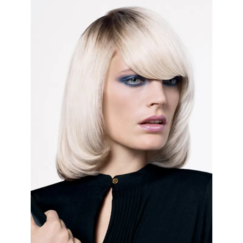 Young Fashion Amazing Ombre Wavy Bobs Lace Front Wigs