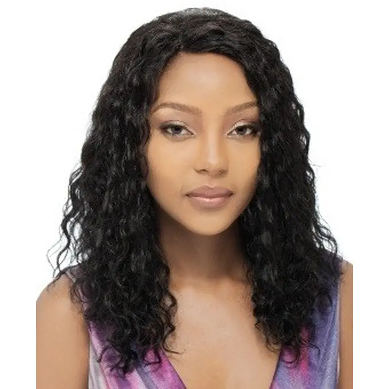 Suitable Black Curly Long Human Hair Full Lace Wigs