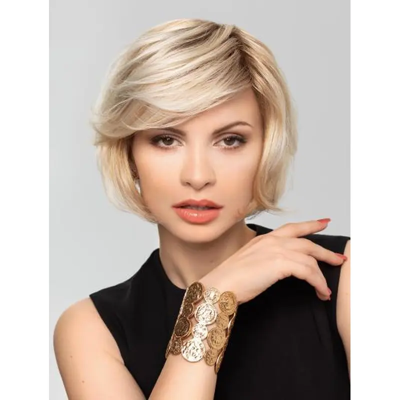 10" 100% Hand-Tied Bobs Synthetic Halloween Wigs