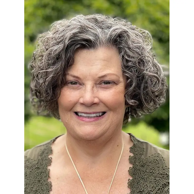 Short Lace Front Bob Wigs 8" Grey Synthetic Wigs