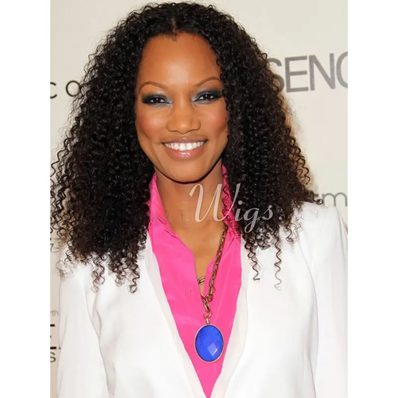 Garcelle Beauvais Human Hair Full Lace Wig Kinky Curly Wigs