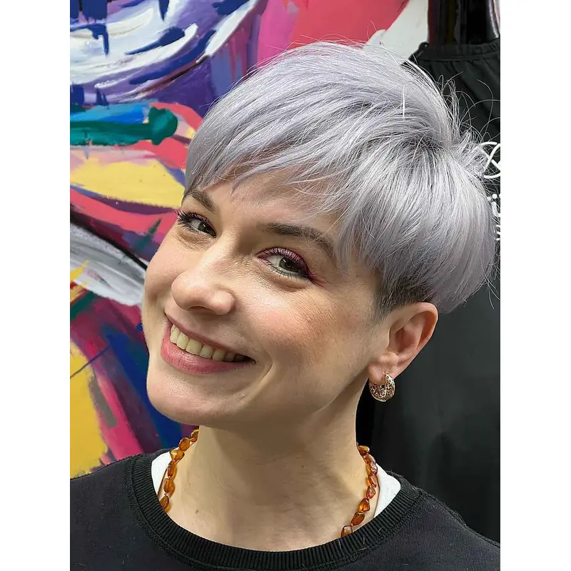 Short Sassy Wigs Straight Best Wigs Lace Front Synthetic Wigs