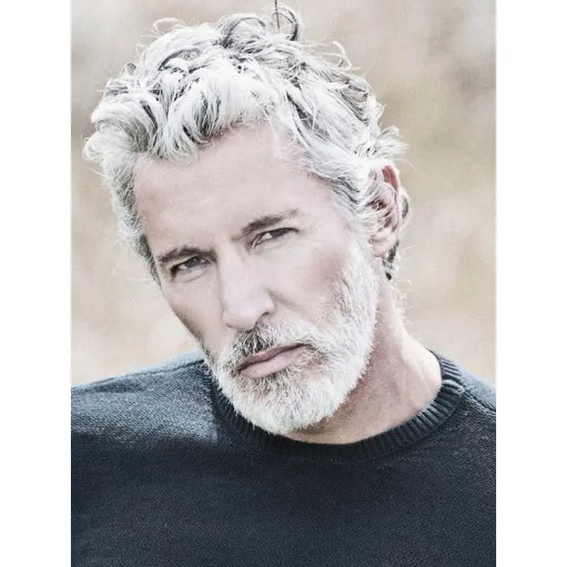 Stylish Wavy Hand Tied Short Men Wigs