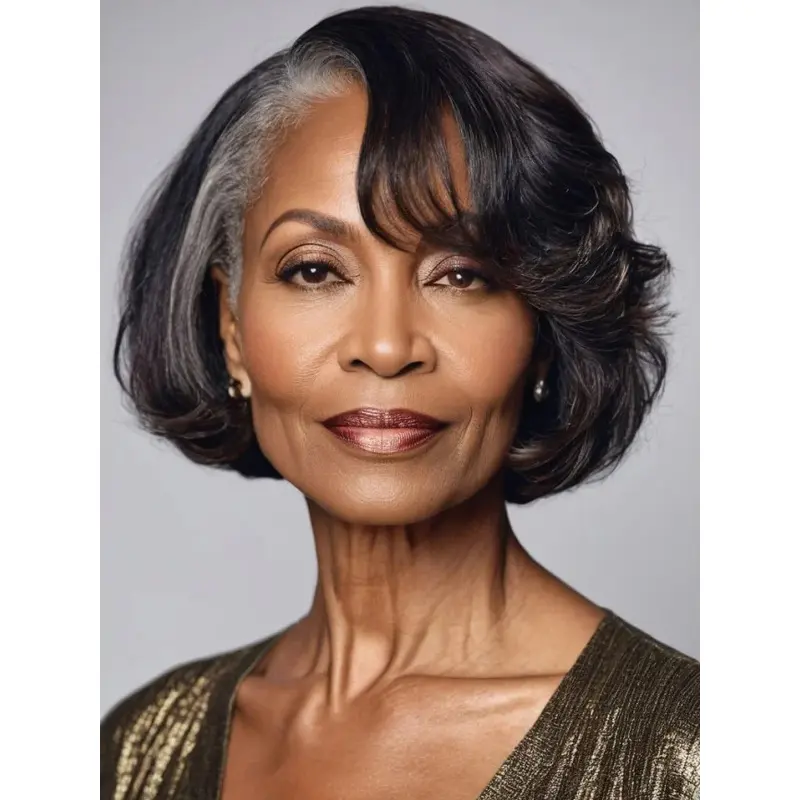 African American Wigs Online Monofilament 10" Wavy Wigs