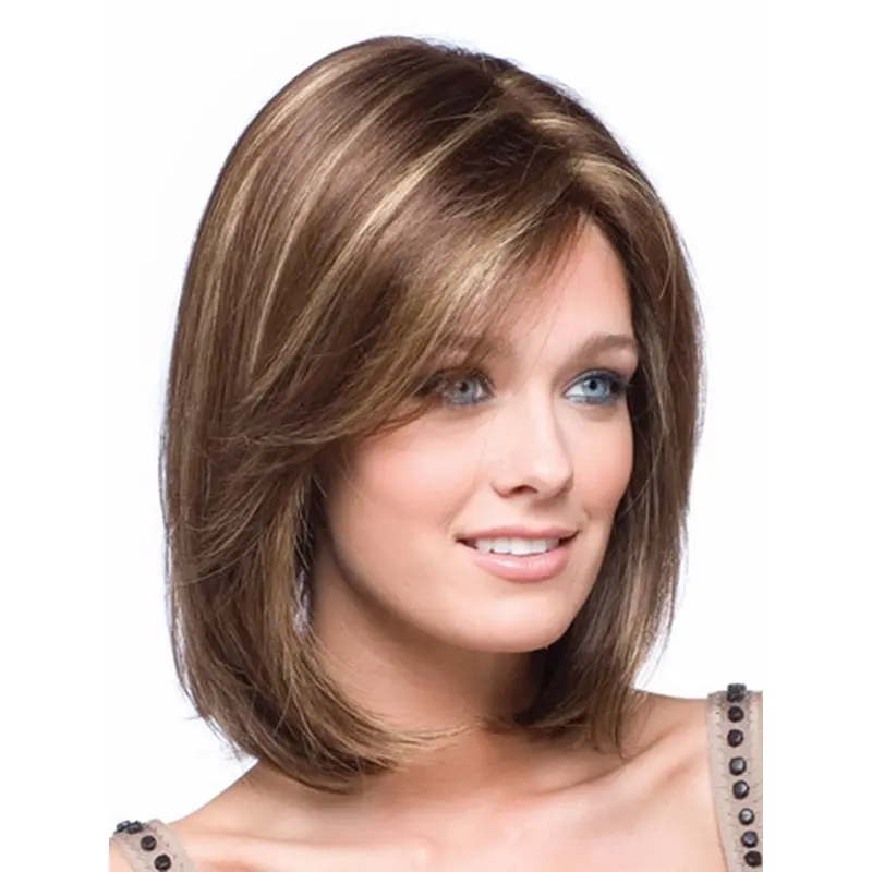 Impressive Lace Front Straight Chin Length Petite Wigs