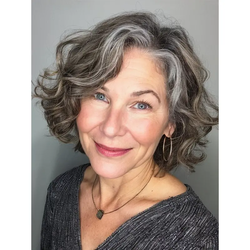 Wigs Short Hair Monofilament 10" Layered Wigs