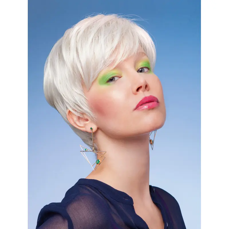 Impressive Monofilament Short Synthetic Wigs
