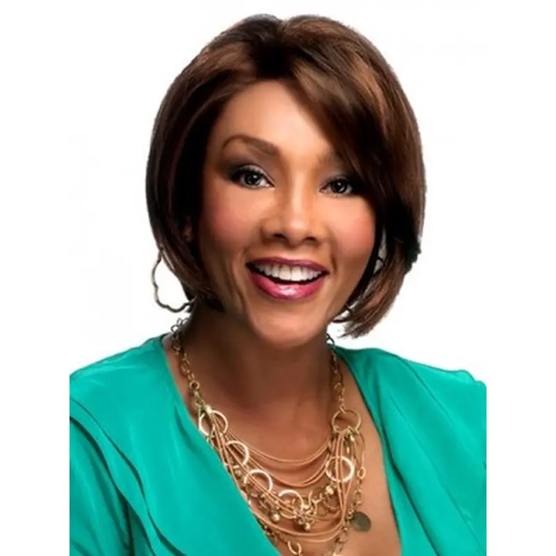 Hairstyles Synthetic Auburn Straight Medium Wigs