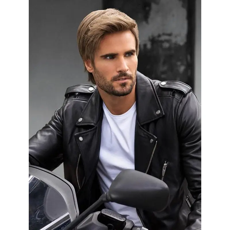 Monofilament Straight 4" Suitable Men Hair