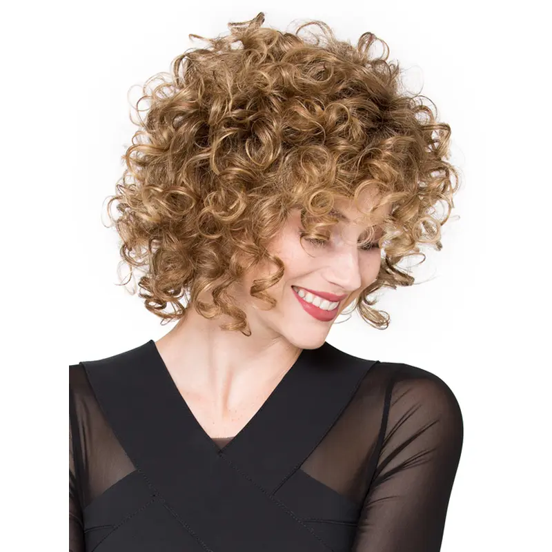 10" Curly Incredible Synthetic Lace Front Wigs